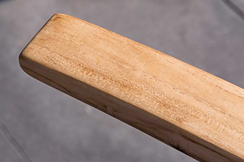 HARTMAN Alice Multipositionssessel in Xerix-Black, solides Aluminiumgestell, Sitzfläche aus hochwertiger Textilene, ca. 68 x 62 x 111,5 cm, Rückenlehne verstellbar, Teakholz-Armlehne, wetterfest - 7