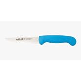 Arcos Vegetable Knife Stainless Steel Nitrum 100mm | Polypropylene injected handle. 2900 Series Colour: blue.