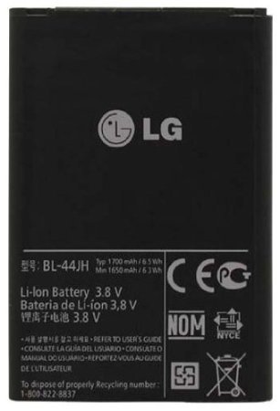BATERIA LG Akku BL-44JH para L5 II E460, L4 II E440, L7 P700 Original 1700 mAh