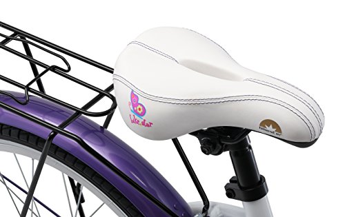 BIKESTAR® Premium Kinderfahrrad für sichere und sorgenfreie Spielfreude ab 6 Jahren ★ 20er Classic Edition ★ Candy Lila & Diamant Weiß - 5