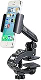 Flexible Kfz-Halterung mit Schraubklemme für Ihr Smartphone oder Navi • Auch für Schreib- und Nachttische geeignet • Schützt ihr Gehäuse: gummierte Innenseite des Greifers