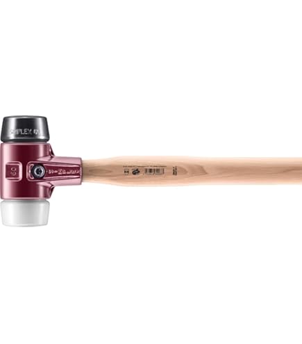 LB Tools Hoogwaardige kloofbijl met houten steel, deze kliefbijl is 1000 gram en kan