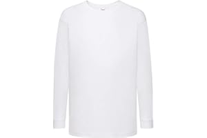 Fruit of the Loom - T-Shirt à Manches Longues - Enfant Unisexe