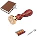 Produktbild Onerbuy Retro Wachs Siegel Briefmarken Kit Vintage Handwerk Stempel Sealing Maker Stick Geschenk Box Set (Red & Gold)