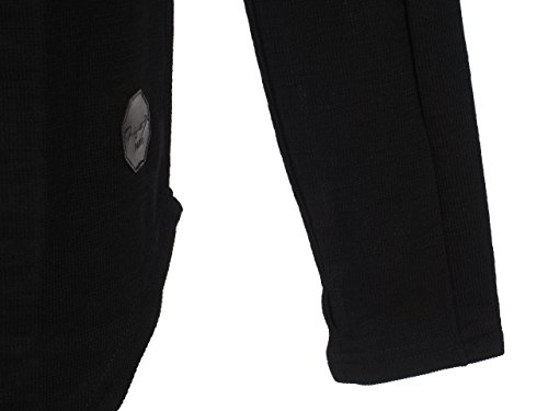 PROJECT X Herren Langarmshirt Schwarz