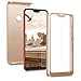 Produktbild kwmobile Xiaomi Redmi 6 Pro/Mi A2 Lite Hülle - komplette Abdeckung - inkl. Display Schutzglas - Case für Xiaomi Redmi 6 Pro/Mi A2 Lite - Metallic Gold