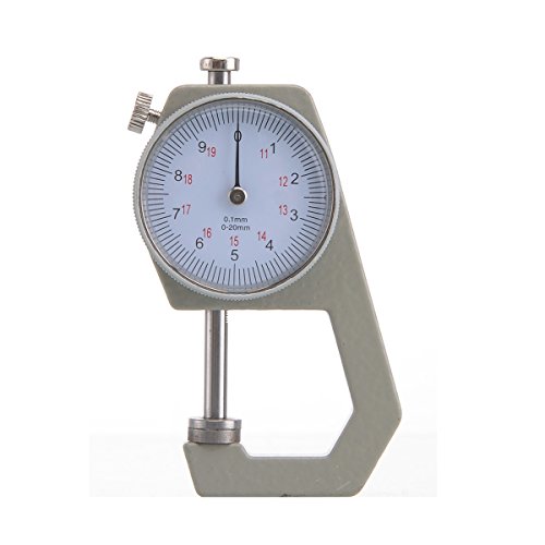 OEM Systems Company Micromètre mécanique pour mesure d'épaisseur de papier/cuir 0 - 20 mm