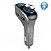 Produktbild FM Bluetooth Transmitter,LiDiwee KFZ Auto Radio Wireless Adapter MP3-Player Auto Kit mit 3 USB Ladegerät, TF Karte Slot für iOS und Android Geräte