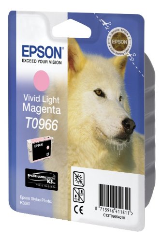 Epson T0966 Tintenpatrone Husky, Singlepack vivid hell magenta - 2