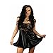 iBaste Luxury Womens Ladies Girls Sexy Elegant Charming Silk Kimono Satin Babydoll Chemise Lingerie Set Dressing Gown Nightwear Nightdress Nightgown Sleepwear Underwear Robes Pyjama