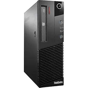 (Renewed) Lenovo ThinkCentre M93p Desktop (4th Gen Core i5 8 GB 1 TB HDD Windows MS Office Intel HD Graphics), Black