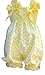 Pinkyee Girl'S Chevron Romper Yellow And White