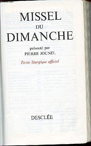 Missel du dimanche en ligne