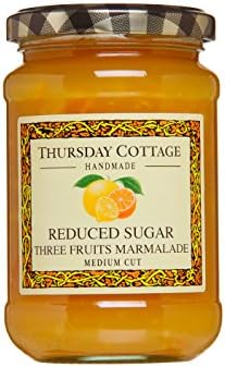 Thursdays Cottage Diabetic Three Fruit Marmalade 315 g (Pack of 6)