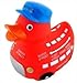 Produktbild London Bus Gummiente, Badeentchen, Ente