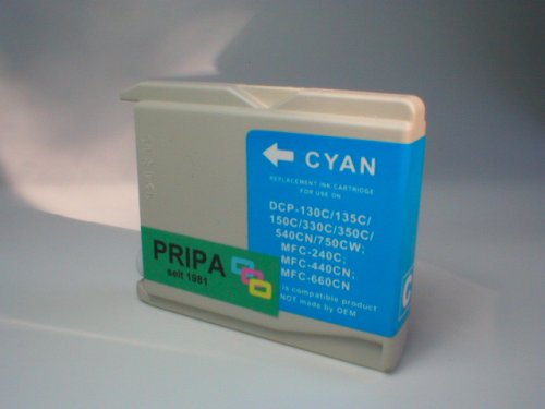 pripa 5 Patronen BROTHER kompatibel zu Original Nr. LC 1000 bk c m y Passend zu folgenden Geräten Brother MFC. Sie erhalten 2 black Patronen + je 1 x cyan magenta yellow. - 3