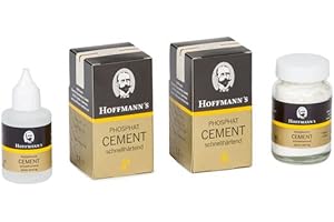 VALSAX Cemento Definitivo Per Denti, Cemento Per Denti Definitivo, Cemento Dentale, Hoffman Cement Polvere + Liquido