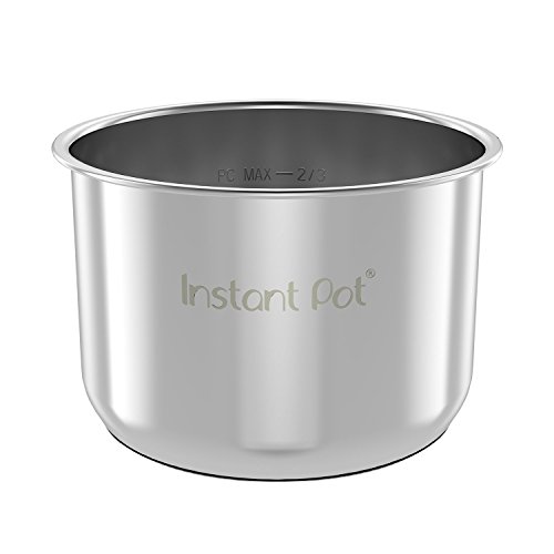 Instant Pot® Innentopf aus Edelstahl (6 Liter) mit gekapseltem Dreischicht-Sandwichboden (Impact Bonding-Technologie)