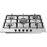 Fünf Brenner Gasgrill mit Sicherheitsventil