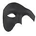 Produktbild Half Face Masquerade Maske Halloween Kostüm Phantom der Oper Maske für Männer und Frauen