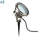 Produktbild parlat LED Außenstrahler mit Erdspieß für außen, IP55, 2W, 130lm, warm-weiß, 5 Stk.
