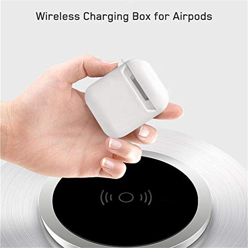 Preisvergleich Produktbild Starter Drahtloses Ladegerät - Kabelloses Bluetooth Kopfhörer Wireless Charger für AirPods Wireless Ladebox für AirPods Kabelloses Bluetooth
