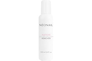 NÉONAIL Acetone UV Gel Polish Remover - Acetona - Removedor Esmalte Semipermanente - Removedor de Uñas de Gel - Quitaesmalte Semipermanente - 100 ml