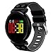 Produktbild Wawer K2 Smart WatchFarbbildschirm Herzfrequenz Blutdruck Sport IP68 Smartwatch für IOS Android (Grau)