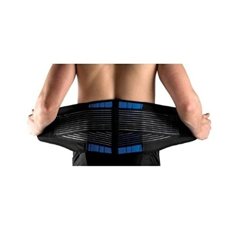 DeliaWinterfel Soporte de Apoyo Lumbar de tracción Doble Vuelta de Neopreno - Mediante by