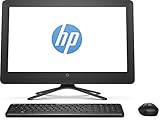 HP Pavilion 20-c416il 19.5-inch Full HD All-in-One Desktop (Celeron J4005/4GB/1 TB/DOS/Wireless Keyboard & Mouse), Black