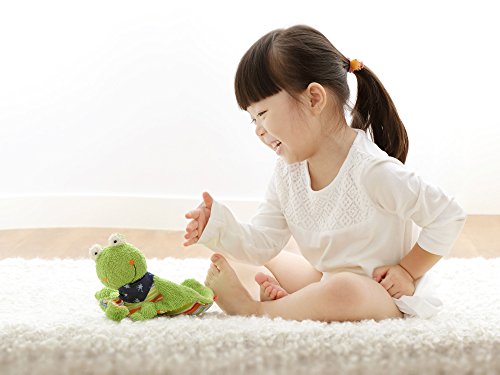 sigikid, Mädchen und Jungen, Schnuffeltuch Frosch, Fortis Frog, 48934 - 2