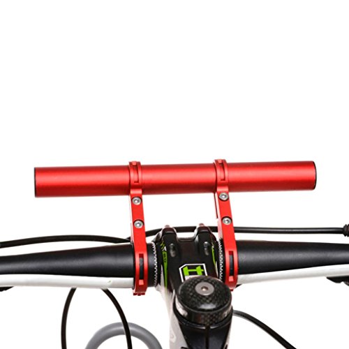 Hunpta Fahrrad Taschenlampe Halter Lenker Fahrrad Zubehör Extender Halterung - 4