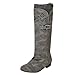 Produktbild serliy High Tube Damenstiefel mit Flachem Boden Knight Boots Single Hohle Stiefel Schuhe Ferse Sportschuhe Stiefeletten Winterschuhe Markenschuhe Bequeme Freizeitschuhe Pumps Schicke schnürschuhe