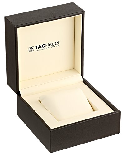 TAG Heuer Men Analogue Watch with Black Dial Analogue