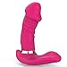 Produktbild PuMaple Genießen Sie jederzeit und überall Frauen tragen Dildo dämpft drahtlose Fernbedienung Frequenzumsetzung drei Generationen von Vibrationsschaukel Masturbation erwachsenen Sex liefert , and three generation phantom pink