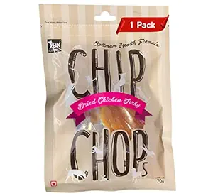 Chip Chops Dog Treats Dried Chicken Jerky by For The Fur Kids (1 Pack)