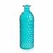 Produktbild Vase Costa Azul Glas, Color Blau. Geätzt. nordischen Stil 20x7x7 cm.