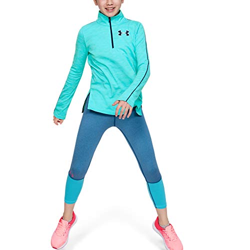 Under Armour Tech 1/2 Zip - T-Shirt Manches Longues - Fille