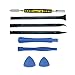 Price comparison product image VIKINS Set of 8 Professional Opening Pry Tool Repair Kit for Laptop,LCD,CellPhone,Tablet,iPad,iPod,MP3 Player,Nylon Non-Mar Spudgers and Metal Pry Open Repair Tool