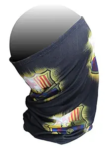 cloudbox Women's and Men's Elastic UV Sun Dust Wind Protection; Neck Gaiter Tube ; Motorcycle Face Mask (Multi)