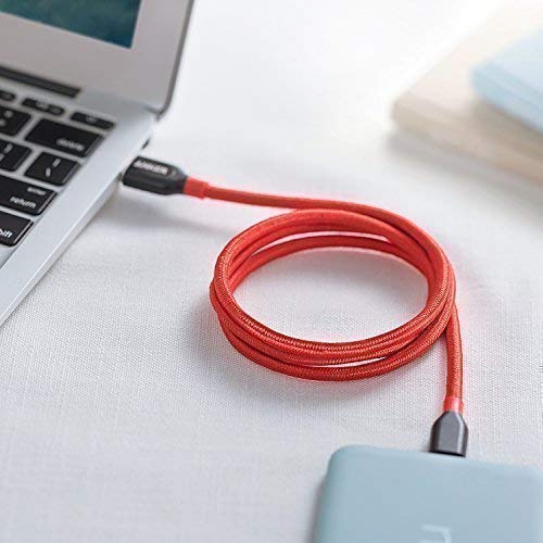 C  ble USB C Anker PowerLine  USB Type C de 90 cm en nylon tress   vers USB 3 0 Extra Solide avec une Pochette pour Appareils USB C  Samsung Galaxy S8
