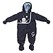 Baby Boys Space Dog Lets Go Explore All In One Hooded Winter Snowsuit (18-23 Months) (Navy)