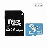 1.[compatibility for SD Card] memory card 32GB 2 pack,designed for Android smartphones/tablets/camera/smart watch and other compatible devices.
