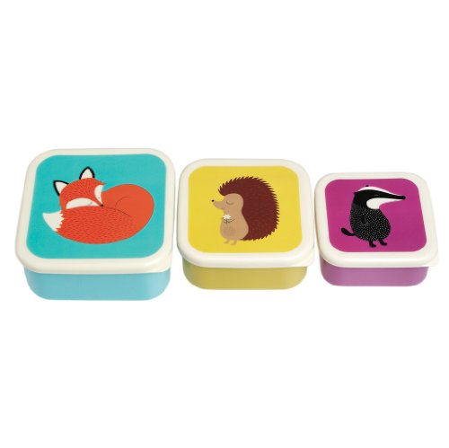 Box 3er Set Fuchs und Freunde Kunststoff - 3