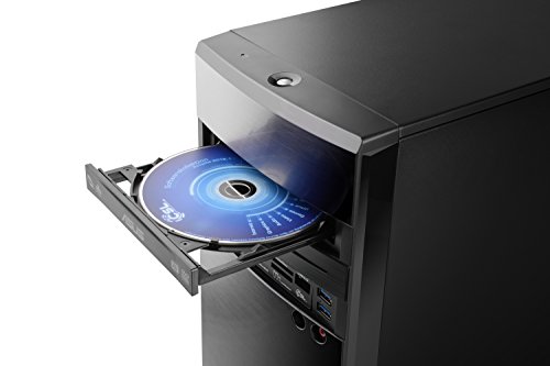 CSL Multimedia PC Sprint X5812Pro inkl. Windows 10 Pro – AMD A8-6600K APU 4x 3900 MHz, 16 GB RAM, 240 GB SSD, Radeon HD 8570D, DVD-RW, GigLAN, USB 3.1 - 2