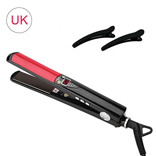 Mini Hair Straighteners Adjustable Temperature Flat Titanium Heating Plate Salon Style Tool for Instant Hair Styling for Straight Hair and Curly Hair Red Black UK reviews Mini Hair Straighteners Adjustable Temperature Flat Titanium Heating Plate Salon Style Tool for Instant Hair Styling for Straight Hair and Curly Hair Red Black UK