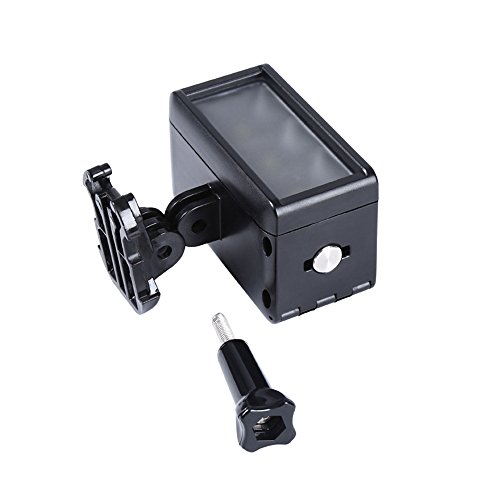 Tolifo HF-0301 Dimmable Waterproof Underwater LED Video Light with Built-in Battery Diving Fash Light for Gopro Sjcam Xiaomi yi