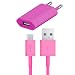 Produktbild Original q1 2in1 Set Pink USB Ladegerät Datenkabel Ladekabel Netzteil Samsung Galaxy S4 Mini GT-i9195 / S7 / S7 edge / S6 / S6 edge / S6 edge Plus / S3 / S3 Neo / S5 / S5 mini / S4 / S3 Mini / G530H / G531F / S4 mini / A3 2016 / A5 2016 / A3 2015 / A5 2015 Original q1 (Pink)