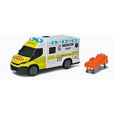 Mamabrum - Lot De 6 Véhicules En Bois Montessori - Voiture Police, Ambulance, Pompier, Bateau, Hélicoptère, Bus Jouet Bois Solide Bords Arrondis