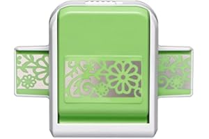 Ideen mit Herz Perforatrice de la fleur XL, matrice de découpe de 6,3 x 3,4 cm - Perforatrice pour papier - Bordure de fleurs pour les travaux de bricolage